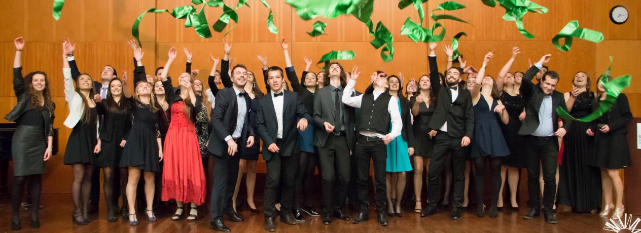 Remise des diplômés à l'ENSEGID