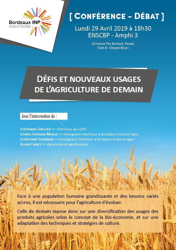 conférence agriculture durable