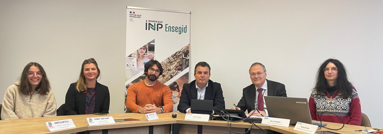 ignature d’un partenariat stratégique entre l’ENSEGID et Géolithe : Une collaboration fondée sur des expertises partagées