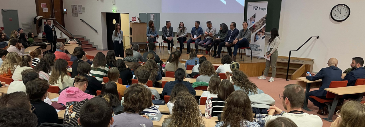 Journée métiers de l'ENSEGID le 21 novembre 2025
