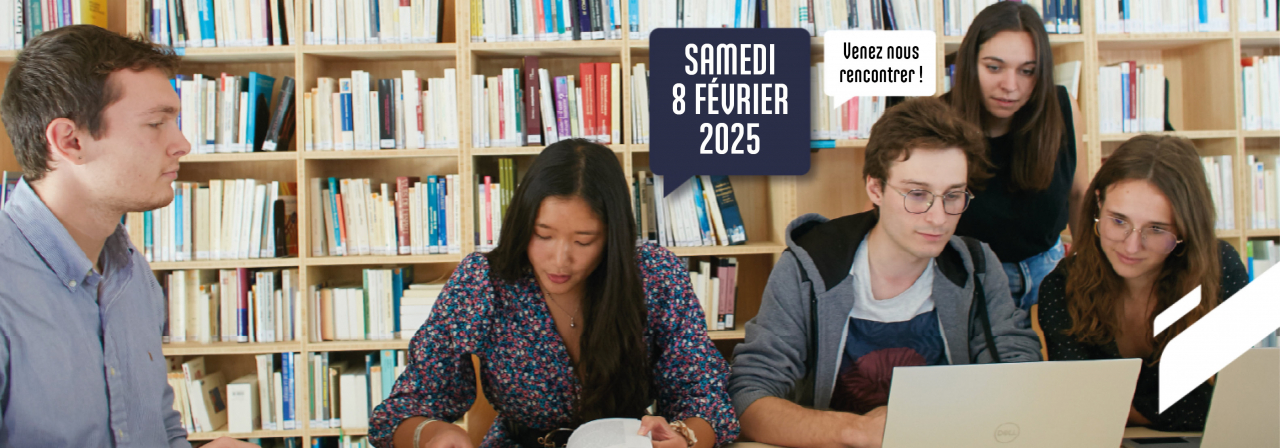Visuel de La journée Portes ouvertes de l'ENSEGID samedi 8 février 2025