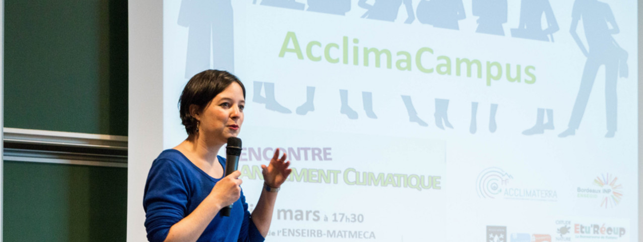 AcclimaCampus - la rencontre du changement climatique