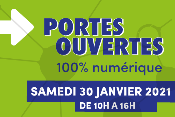 Visuel de La journée Portes ouvertes de l'ENSEGID le 30 janvier 2020