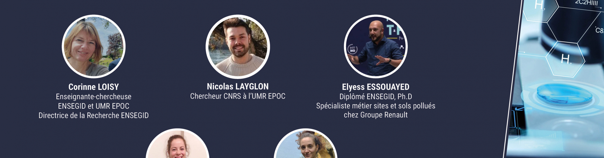 Table Ronde ENSEGID "les métiers de la recherche" mercredi 11 mars 2026