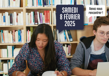 Visuel de La journée Portes ouvertes de l'ENSEGID samedi 8 février 2025