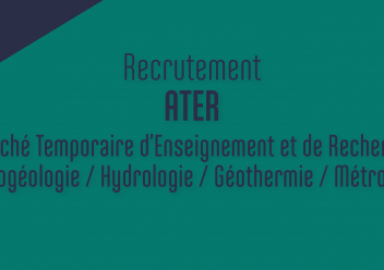 Recrutement d'unun Attaché Temporaire d’Enseignement et de Recherche (ATER) pour 2024-2025