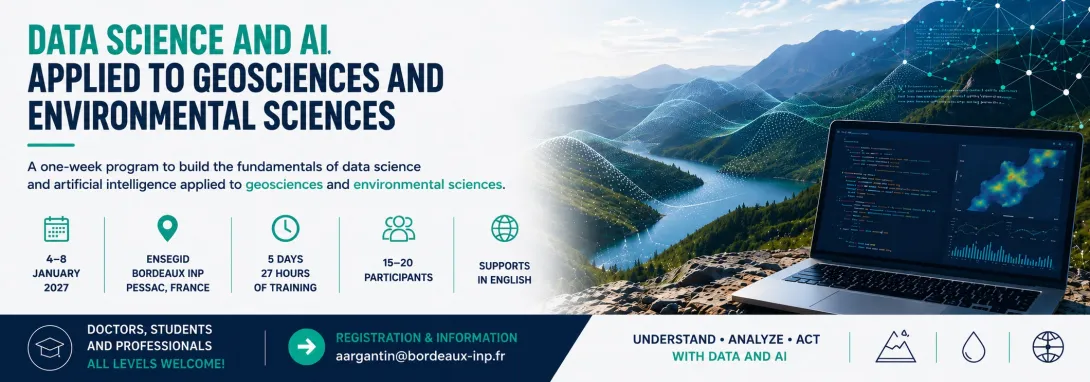 Data Science and Artificial Intelligence Applied to Geosciences and Environmental Sciences