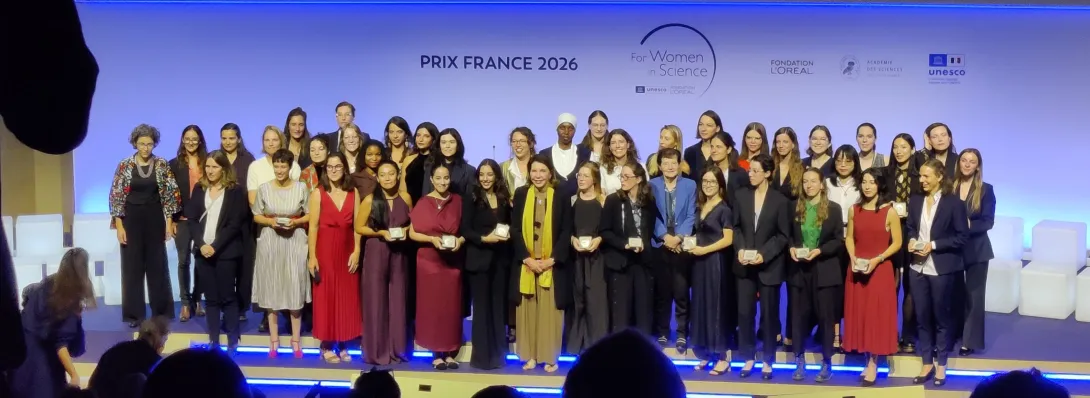 Kadidiatou Touré, lauréate du Prix L’Oréal-UNESCO Pour les Femmes et la Science France 2026